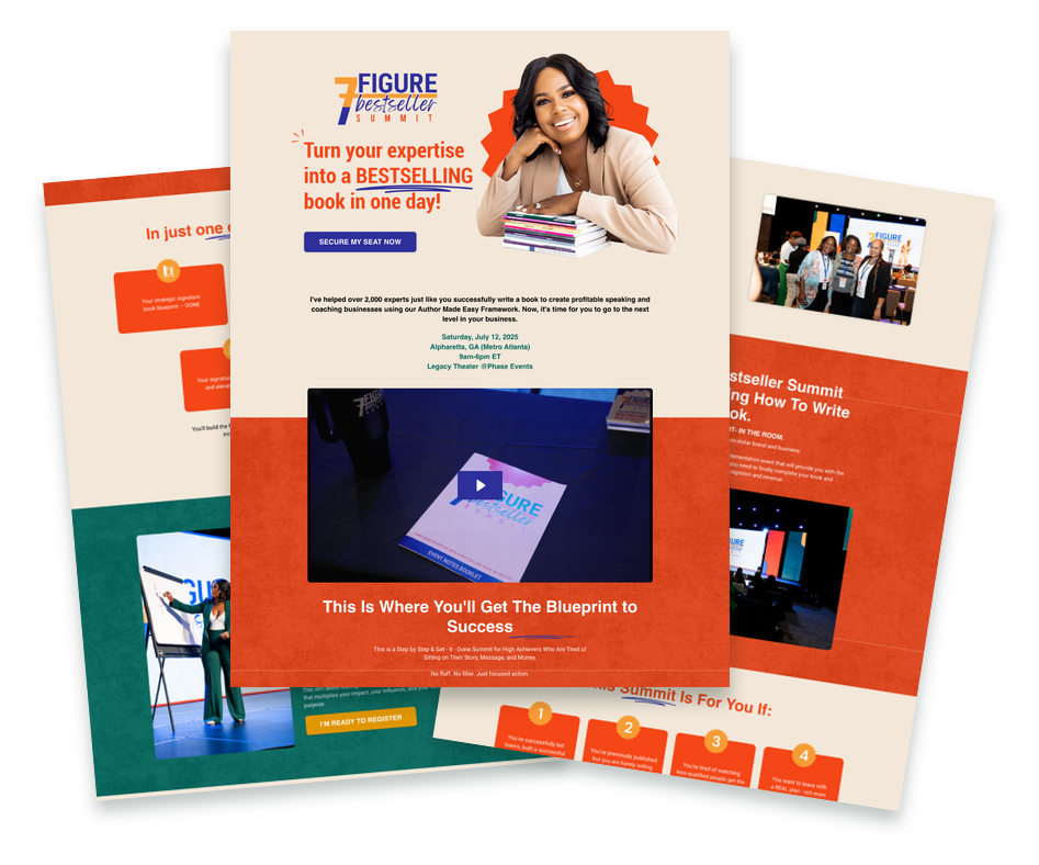 Jasmine Womack funnel pages